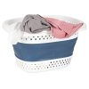 Skladací silikónový kôš na bielizeň 32L