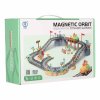 Magnetická pretekárska dráha 1 svietiace vozidlo 153 prvkov