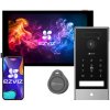 HP7 PRO + SD7 - IP domofón 2-vodičový 4K, WiFi, šifrovací zariadenie, čítačka, rozpoznávanie tváre - EZVIZ