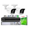Sada na monitorovanie TurboHD, 2 kamery 2Mpx, 4-kanálový rekordér - HiLook od Hikvision