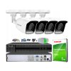 Sada na monitoring TurboHD, 4 kamery 2Mpx, 4-kanálový rekordér - HiLook od Hikvision