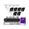 Sada na monitoring TurboHD, 6 kamier 5Mpx, 8-kanálový rekordér - HiLook od Hikvision