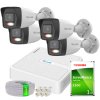 Súprava na IP monitoring Full HD, 4 kamery IPCAM-B2-30DL, Hybrid Light, 4-kanálový PoE rekordér, MD 2.0 - HiLook od Hikvision