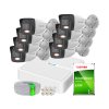 Súprava pre IP Monitoring Full HD, 8 Kamier IPCAM-B2-30DL, Hybrid Light, 8-kanálový PoE Rekordér, MD 2.0 - HiLook od Hikvision