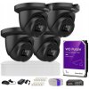 Sada na monitorovanie IP 4Mpx, IR30m, 4 IP kamery, WizSense, 4-kanálový rekordér, PoE switch - Dahua