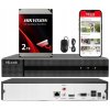 NVR-108MH-C-2TB - IP rekordér 8-kanálový s diskom 2TB, až 8Mpx, H.265+, 1xSATA, MD2.0 - HiLook od Hikvision