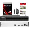 NVR-108MH-D-2TB - 8-kanálový IP rekordér s 2TB diskom, až do 6Mpx, H.265+, 1x SATA - HiLook od Hikvision