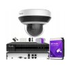 Sada IP monitorovania 4Mpx, otočná kamera PTZ-C4MP, 4-kanálový PoE recorder - HiLook od Hikvision