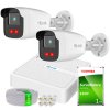 Sada na IP monitoring Full HD, 2 kamery IPCAM-B2-50IR, IR50m, 4-kanálový PoE nahrávač - HiLook od Hikvision