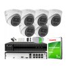 Sada pre IP monitorovanie 4MP, 6 IP kamier, 8-kanálový PoE rekordér - HiLook od Hikvision