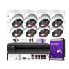 Súprava na IP monitoring 6Mpx 8 kamier IPCAM-T6-30DL, Hybrid Light, 8-kanálový rekordér s PoE, MD 2.0 - HiLook by Hikvision