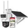 PTZ-N2C400I-K/4G/C05S10 - Otočná kamera 4Mpx LTE/4G so solárnym napájaním, 2.8mm, Hybrid Light, Radar PIR+MW, Audio - Hilook od Hikvision