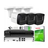Sada na IP monitorovanie 4MP, 3 IP kamery, 4-kanálový PoE rekordér - HiLook od Hikvision