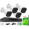 Súprava na IP monitoring 4Mpx, 4 IP kamery, 4-kanálový PoE rekordér - HiLook by Hikvision