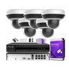Sada na IP Monitoring 4Mpx, 5 otočných PTZ kamier C4MP, 8-kanálový PoE rekordér - HiLook od Hikvision