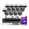 Súprava na IP monitorovanie 4Mpx, 8 otočných PTZ kamier C4MP, 8-kanálový PoE rekordér - HiLook od Hikvision