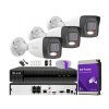 Sada na IP monitoring 6Mpx 3 kamery IPCAM-B6-30DL, Hybrid Light, 4-kanálový rekordér s PoE, MD 2.0 - HiLook od Hikvision