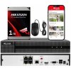 NVR-104MH-C/4P-1TB - IP 4-kanálový rekordér s 1TB diskom, 4x PoE, až 8Mpx - Hikvision