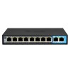 BCS-B-SP0802G - PoE Switch 8+2, nezávislý, 10-portový, 96W - BCS Basic