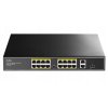 FS1018PS1 - Switch PoE 16+2, 1x port SFP, Uplink 1000Mbps, 200W - CUDY