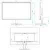 SF-MNT27-FHD-E - Priemyselný monitor na prácu 24/7, LED 27", Full HD - Safire