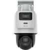 PTZ-D4 - IP otočná kamera TandemVu 4Mpx + 4Mpx, 2.8mm + 8mm, Smart Hybrid Light - HiLook od Hikvision