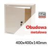 TPR-4 - Kovový kryt 400x400x140mm