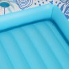 Nafukovací matrac na kúpanie, ležadlo s vankúšom modré
