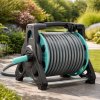 Záhradná hadica na bubnovom stojane LUARO s navíjacím zariadením 30 m