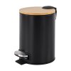 Kúpeľňový odpadkový kôš 3l (čierny)