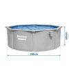 Celoročný panelový nadzemný bazén Bestway Hydrium 366 × 122 cm súprava 13 v 1 J-56574