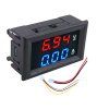 Panelový wattmeter a ampérmeter 100 V 10 A