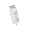 Rozbehový kondenzátor 8uF/450V 6,3 mm konektor