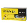 Nabíjačka gélových akumulátorov 6V - 12V 6A