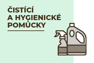Čistící a hygienické pomůcky