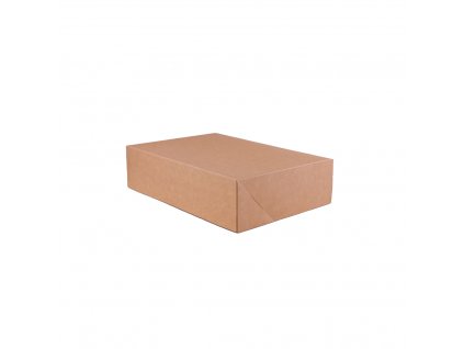Papírová krabička hnědá 310x220x80