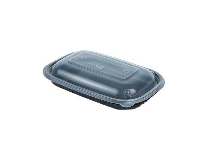 plastova miska cerna 650ml svickem