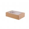 Papírová krabička s okénkem 260x190x60