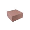 Dortová krabice zaklápěcí hnědá 280x280x120