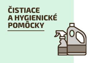 Čistící a hygienické pomůcky