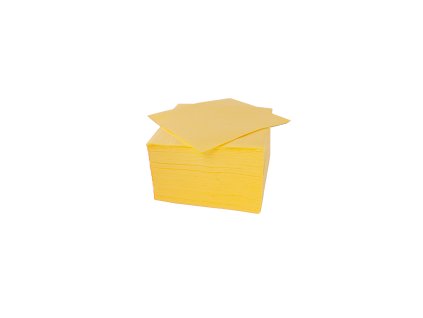 Ubrousek 33x33 2vrstvý ¼ žlutý