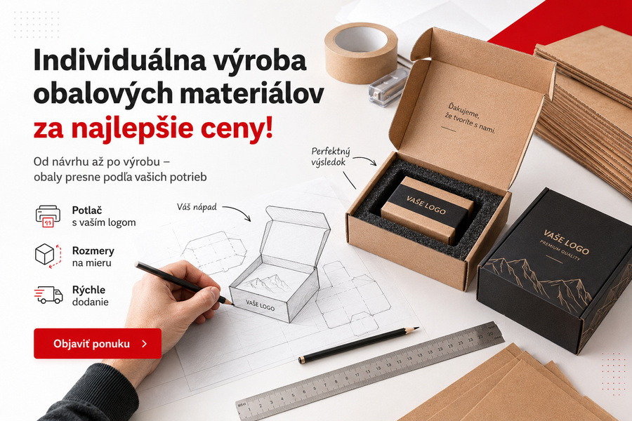 Výroba obalových materiálov na zákazku Packpartner