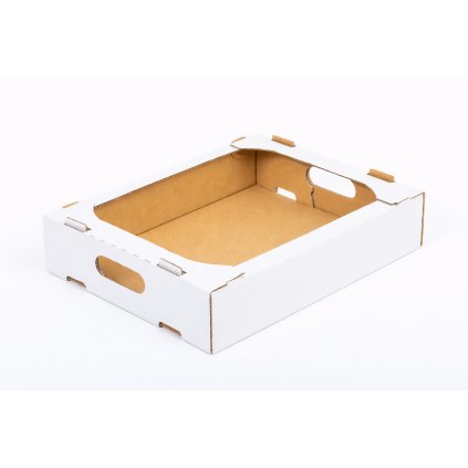 Kartón na šišky biela 400x300x85mm