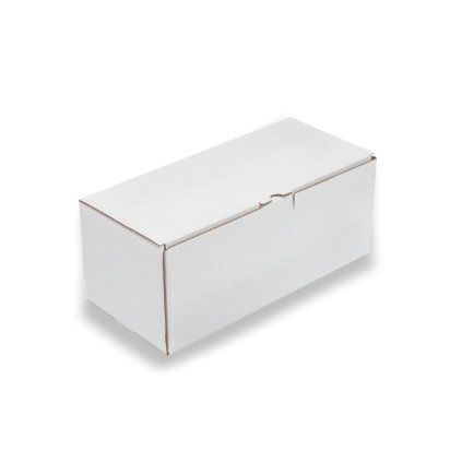 Kartónová poštová krabica biela 330x150x138mm