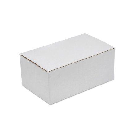 Kartónová poštová krabica biela 250x150x100mm