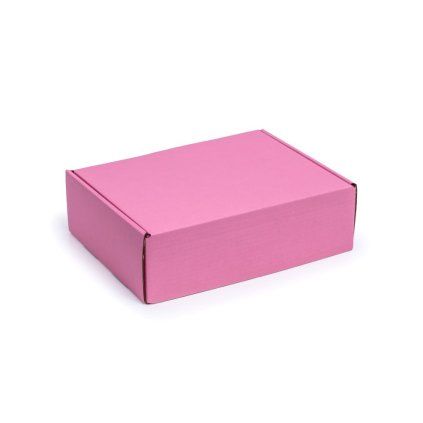 Ružová poštová krabica Packpartner 330x250x100mm