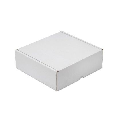 Kartónová poštová krabica biela 300x300x100mm