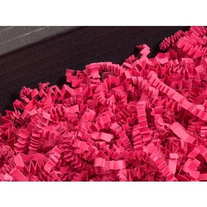Papierová výplň zigzag ružová 1kg