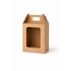Krabica s oknom na med 90x90x130mm