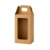 Krabica s oknom na med 95x95x160mm